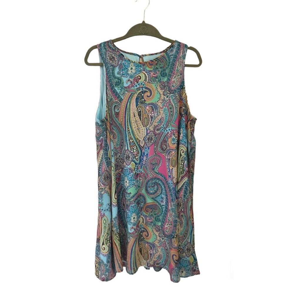 Tommy Hilfiger Summer Sleeveless Dress
- Multicolor Paisley Hip Pattern …